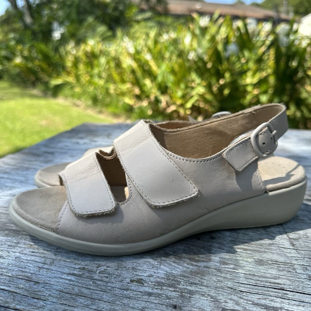 HOTTER Shake leather Mary Jane Flat ortho comfort Shoes Women’s 6.5 England 890